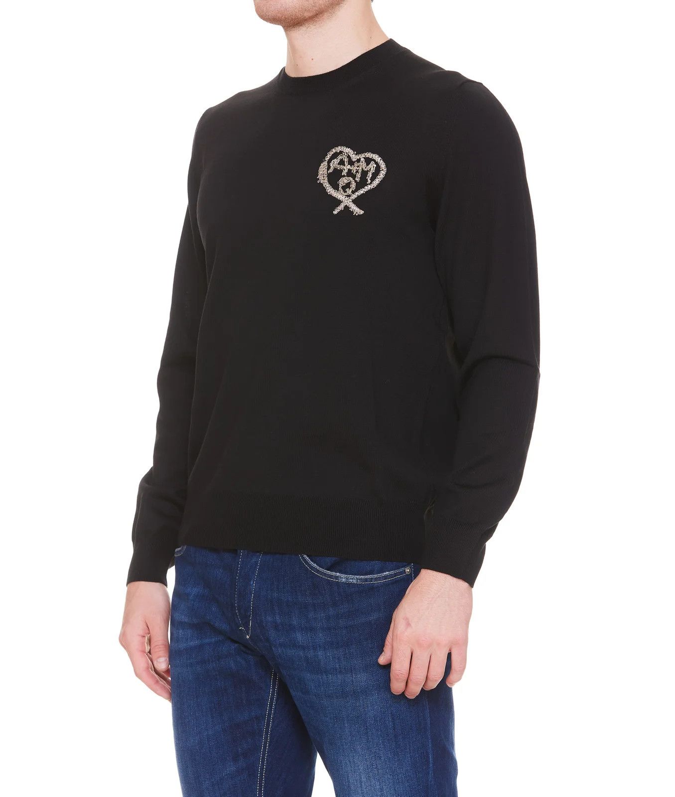 Alexander McQueen o1y1024 Sweater in Black Size US M / EU 48-50 / 2 - 4 Thumbnail
