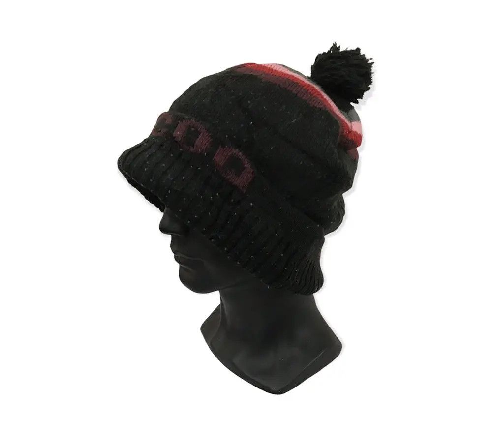 Le Coq Sportif × Vintage Le Coq Sportif Bobble Beanie Hat Size ONE SIZE - 1 Thumbnail