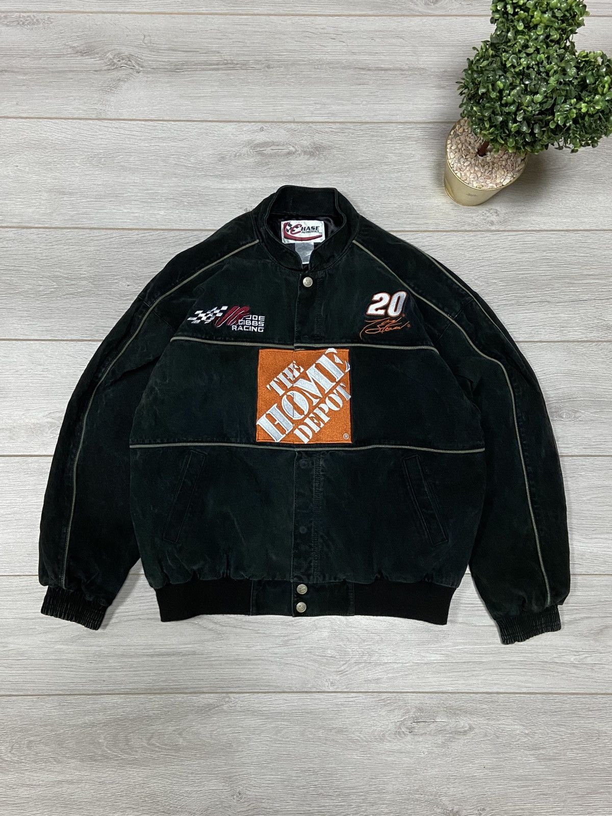 NASCAR Vintage NASCAR 90s The Home Deport Racing team jacket size L Size US L / EU 52-54 / 3 - 1 Thumbnail