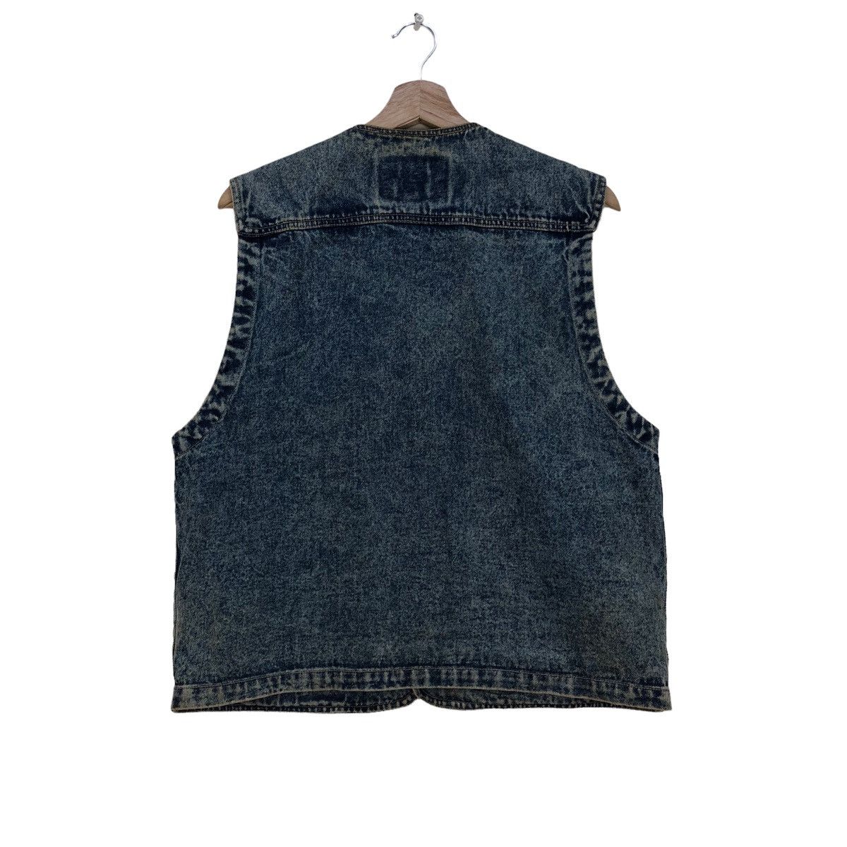 Japanese Brand Vintage Vest Denim Jacket Size US M / EU 48-50 / 2 - 5 Thumbnail