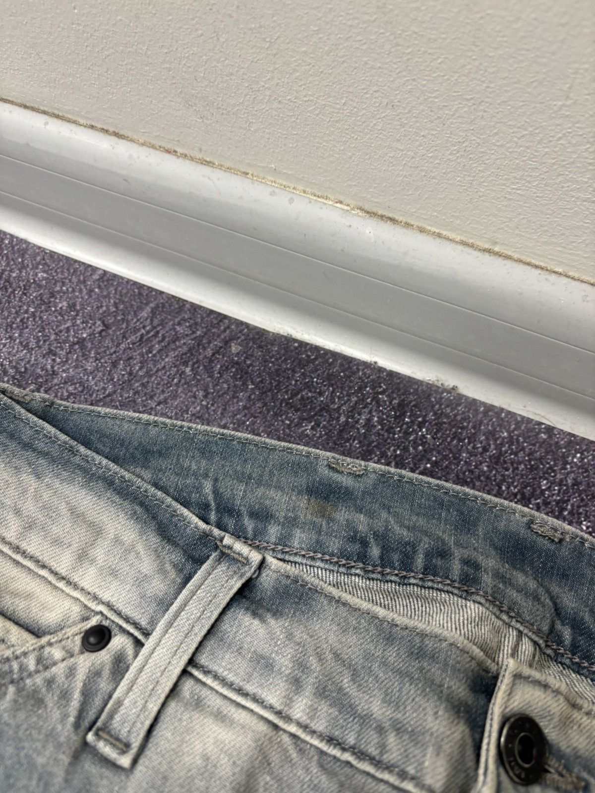 G-Star Vintage G-Star Raw 3D Slim Faded Avant Garde Denim Jeans Size US 33 - 7 Thumbnail
