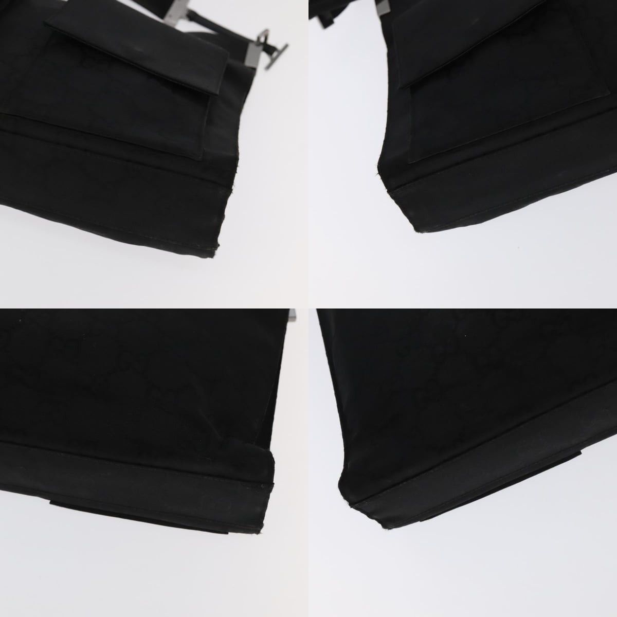 Gucci GUCCI GG Canvas Shoulder Bag Black 001 001 Size ONE SIZE - 10 Thumbnail