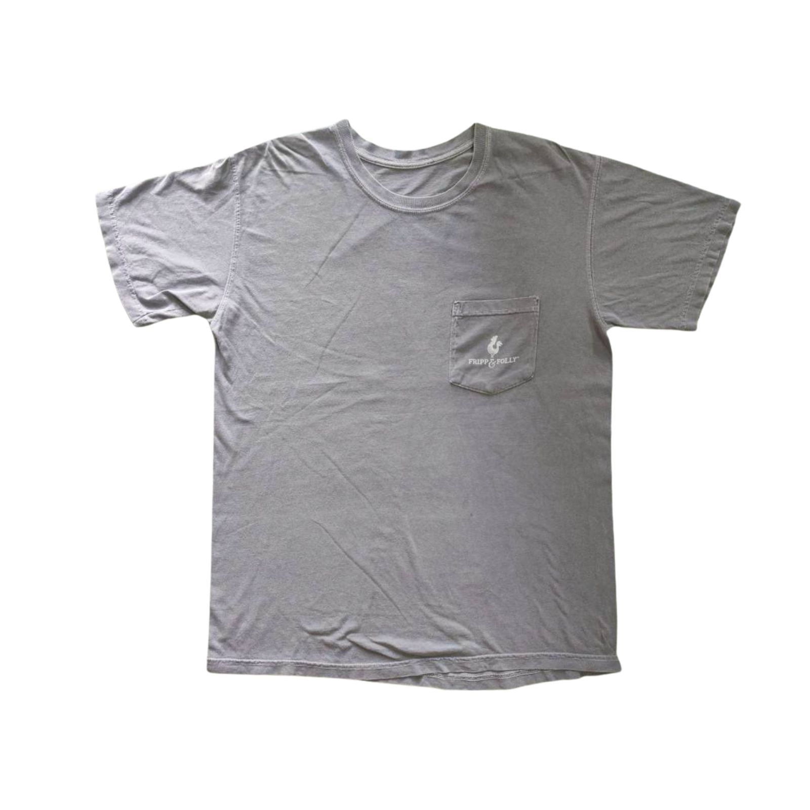 Other 00s fripp & folly vintage pocket t shirt gray medium 20/27.5 Size US M / EU 48-50 / 2 - 2 Thumbnail