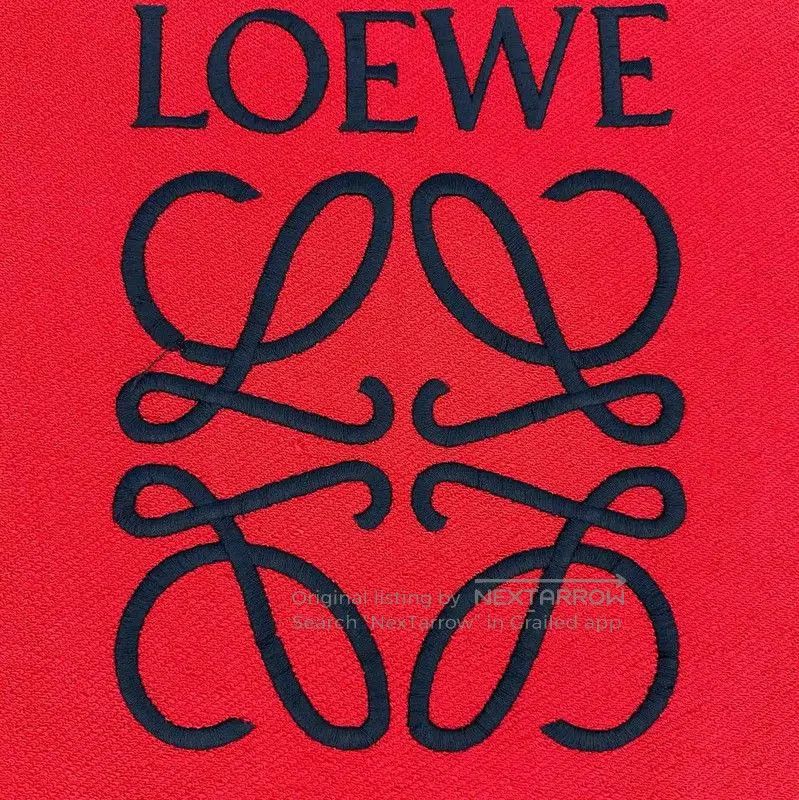 Loewe LOEWE Red Women's Sweatshirt with Logo Design . Size M / US 6-8 / IT 42-44 - 7 Thumbnail