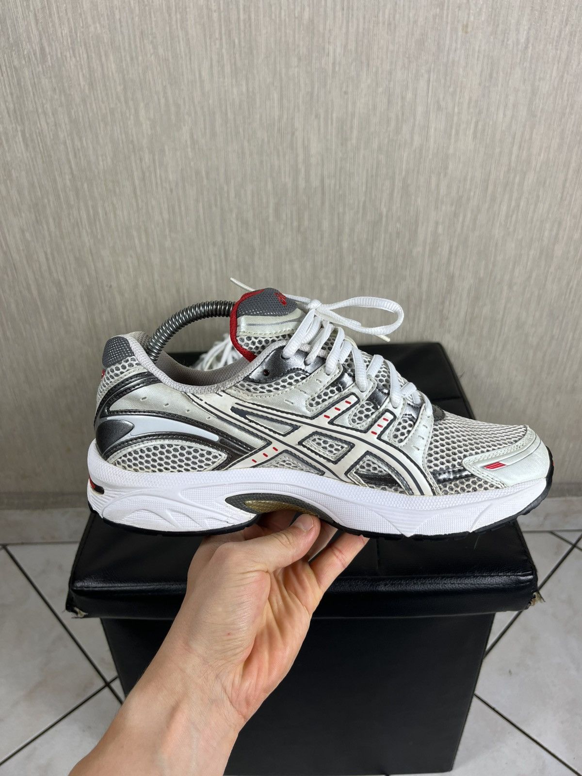 Asics Vintage Asics Gel-Equation 3 mesh silver sneakers y2k shoes Size US 8 / EU 41 - 14 Thumbnail