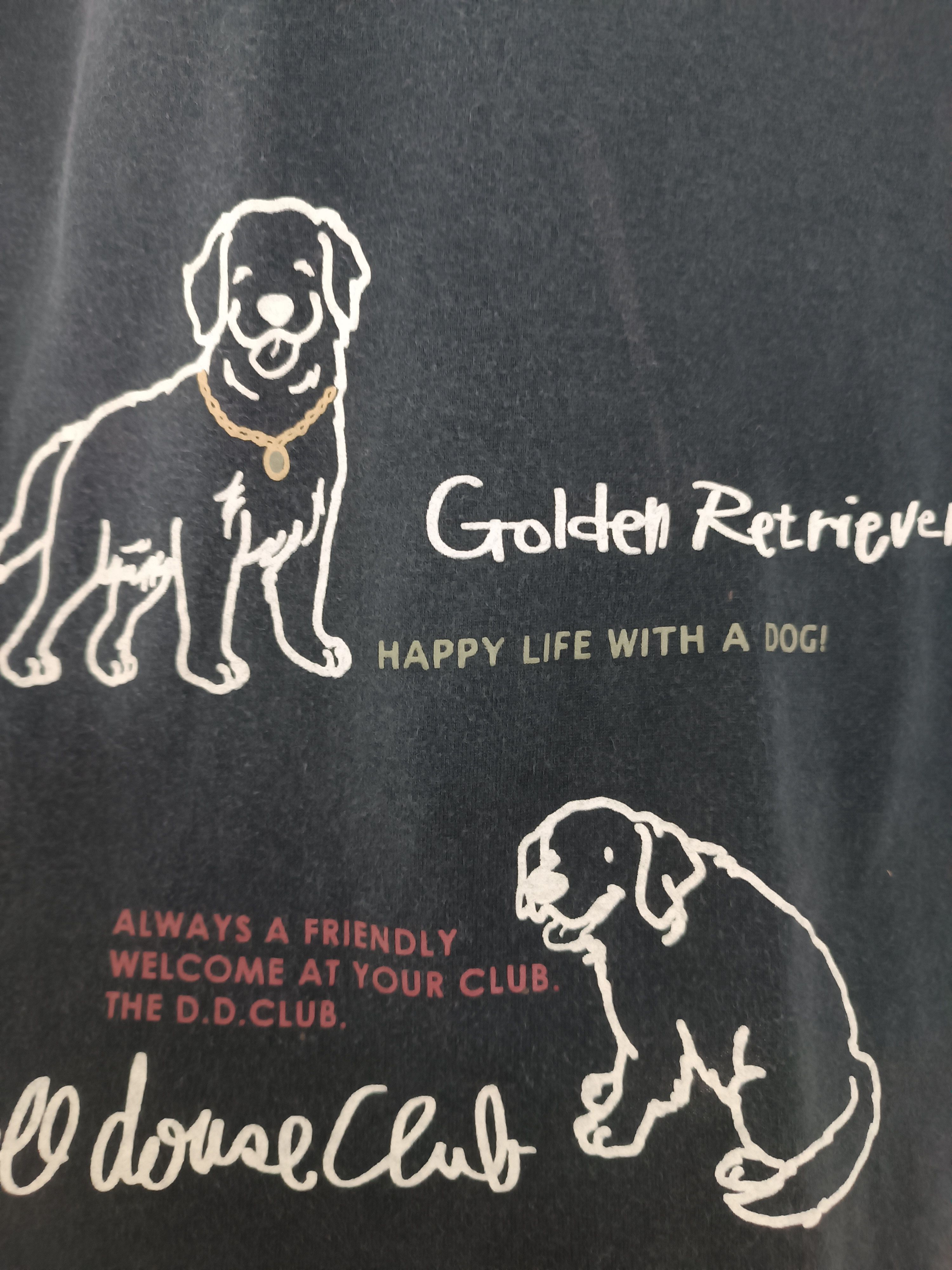 Vintage VINTAGE GOLDEN RETRIEVER FADED DISTRESSED PETS DOG CAT TEE Size US M / EU 48-50 / 2 - 13 Thumbnail
