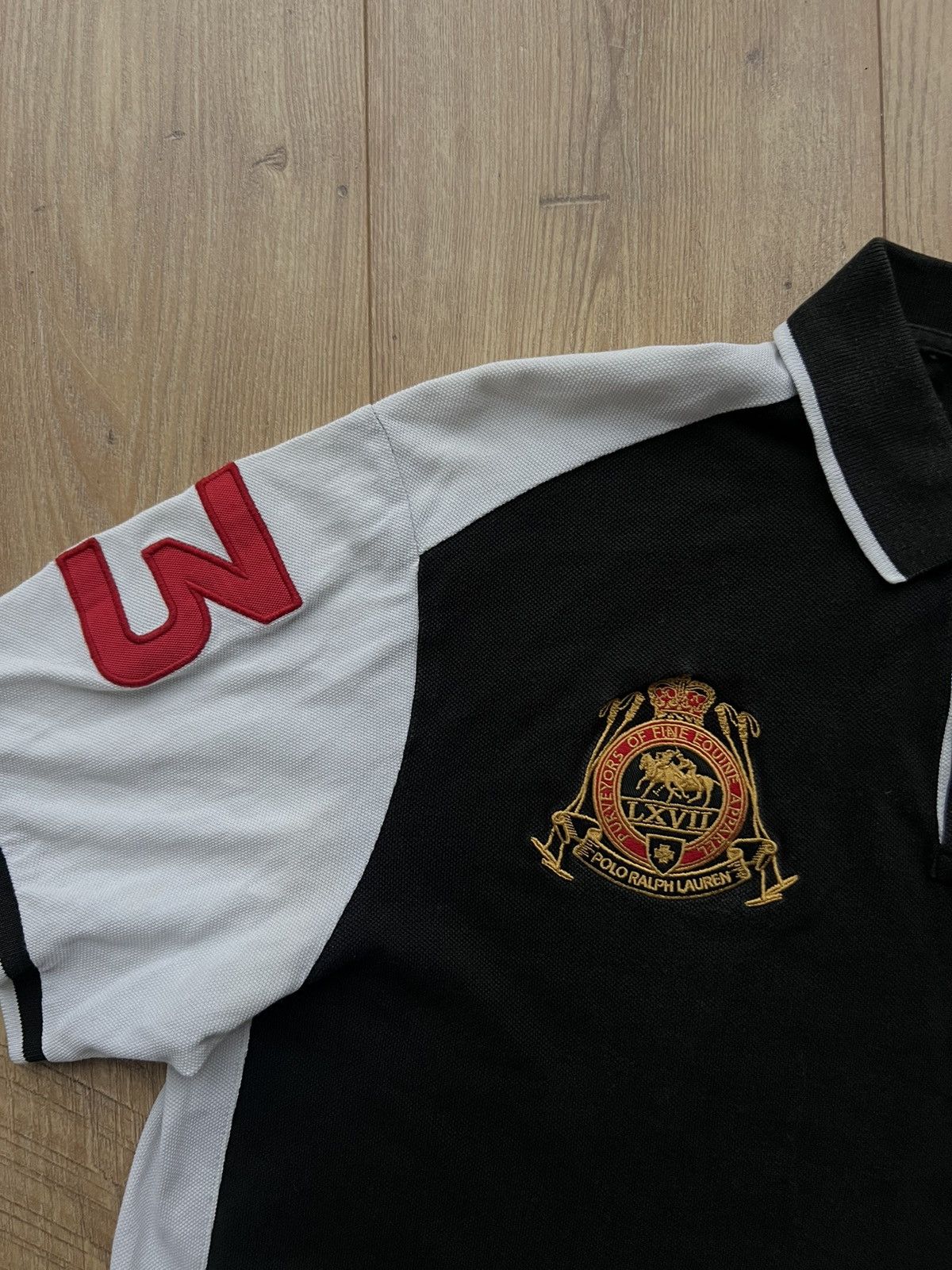 Polo Ralph Lauren 00’s POLO RALPH LAUREN OKD MONEY Y2K POLO T-SHIRT 3 Size US XL / EU 56 / 4 - 4 Thumbnail