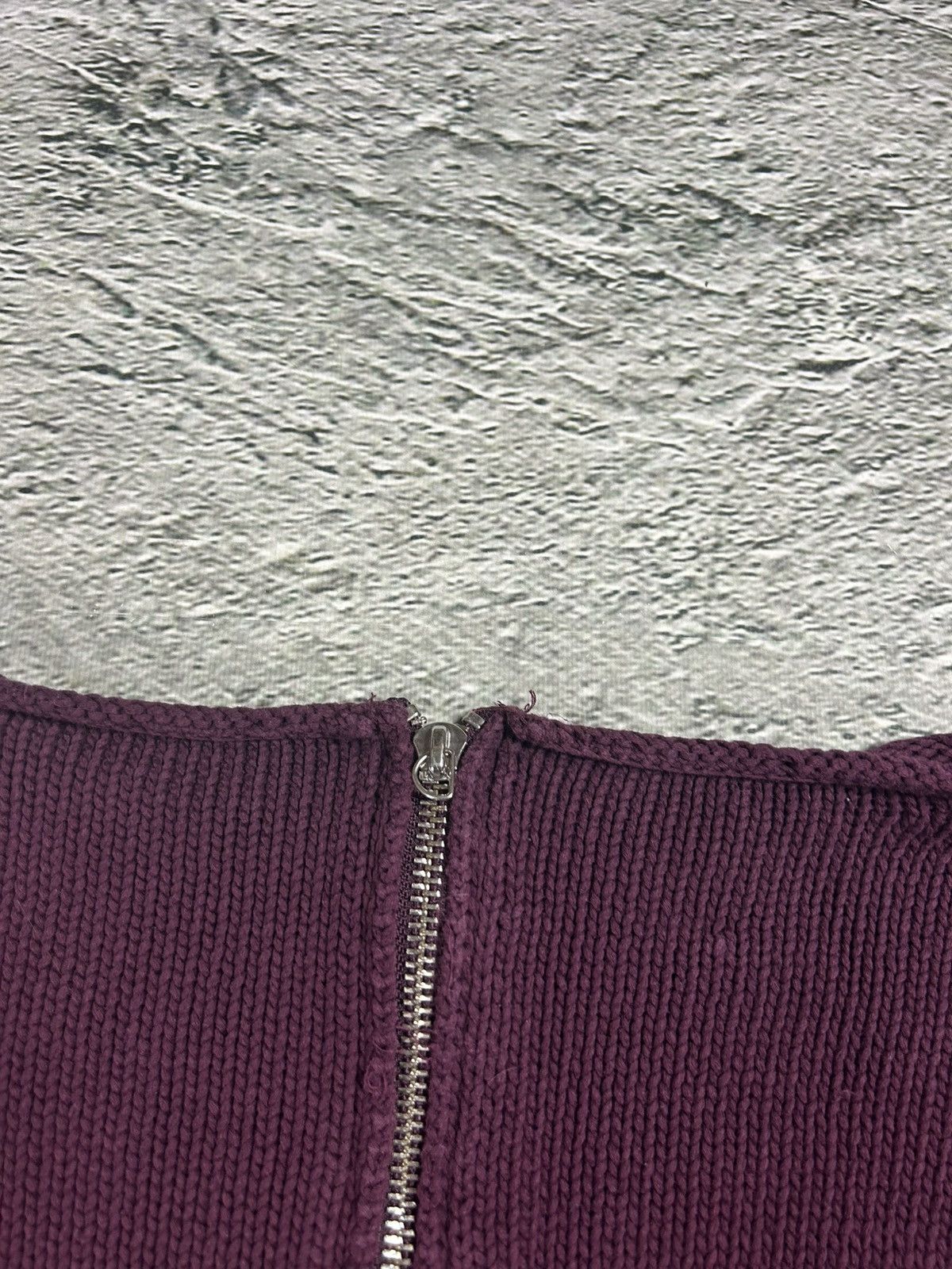 Acne Studios Acne Studios sweater shore ctn aw11 purple zip knit Size US M / EU 48-50 / 2 - 5 Thumbnail