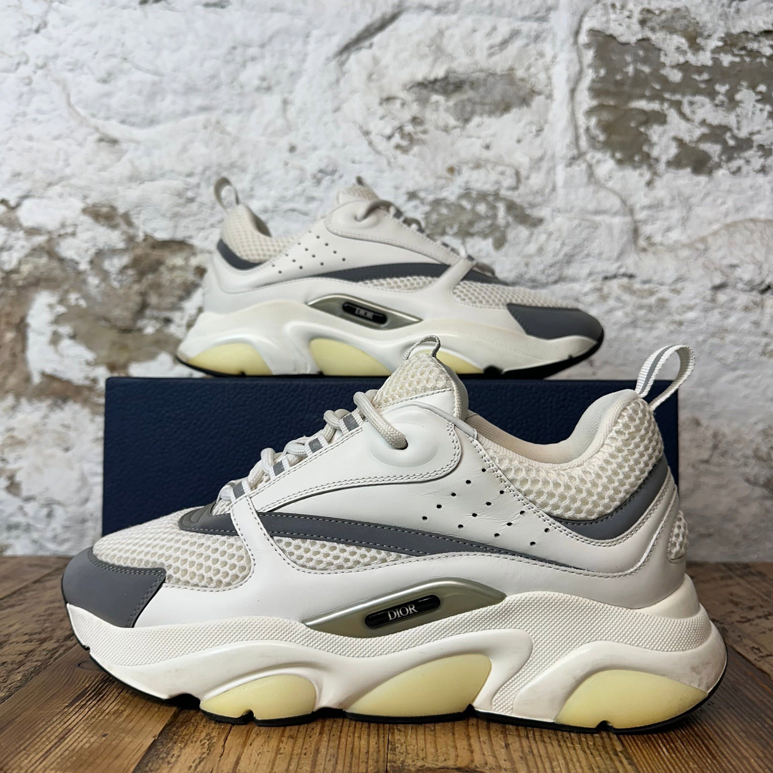 Dior Dior B22 White Grey 3M Sneaker Sz 8 (41) Size US 8 / EU 41 - 1 Thumbnail