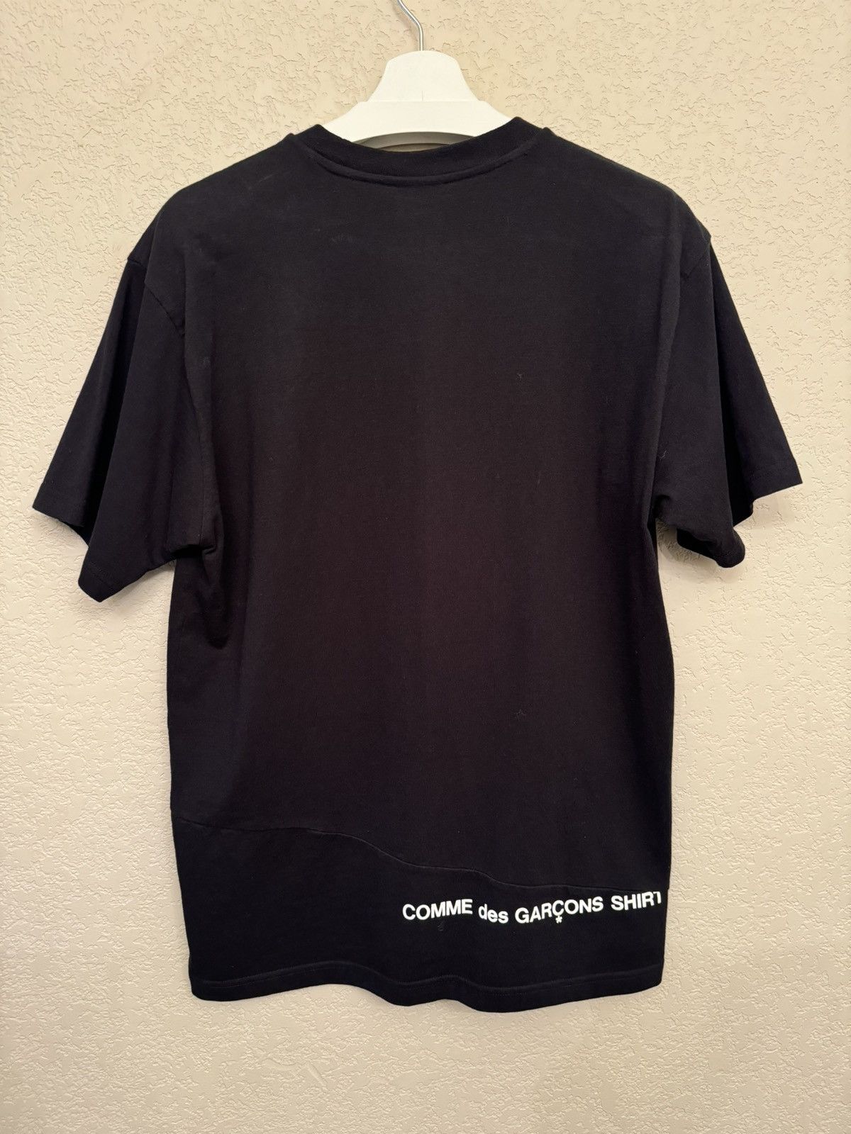 Comme des Garcons Supreme Supreme x Comme des Garcons split box logo T Shirt Grailed