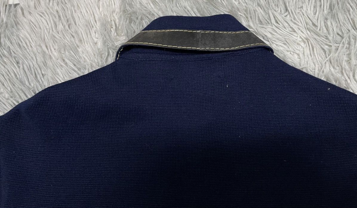 Vintage 70s SMITHS SUEDE LEATHER AND KNITWEAR RARE DESIGN Size US M / EU 48-50 / 2 - 15 Thumbnail