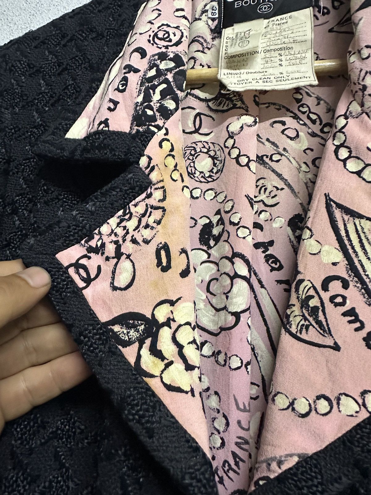 Chanel CHANEL RUNWAY 1993 JACKET Size S / US 4 / IT 40 - 11 Thumbnail