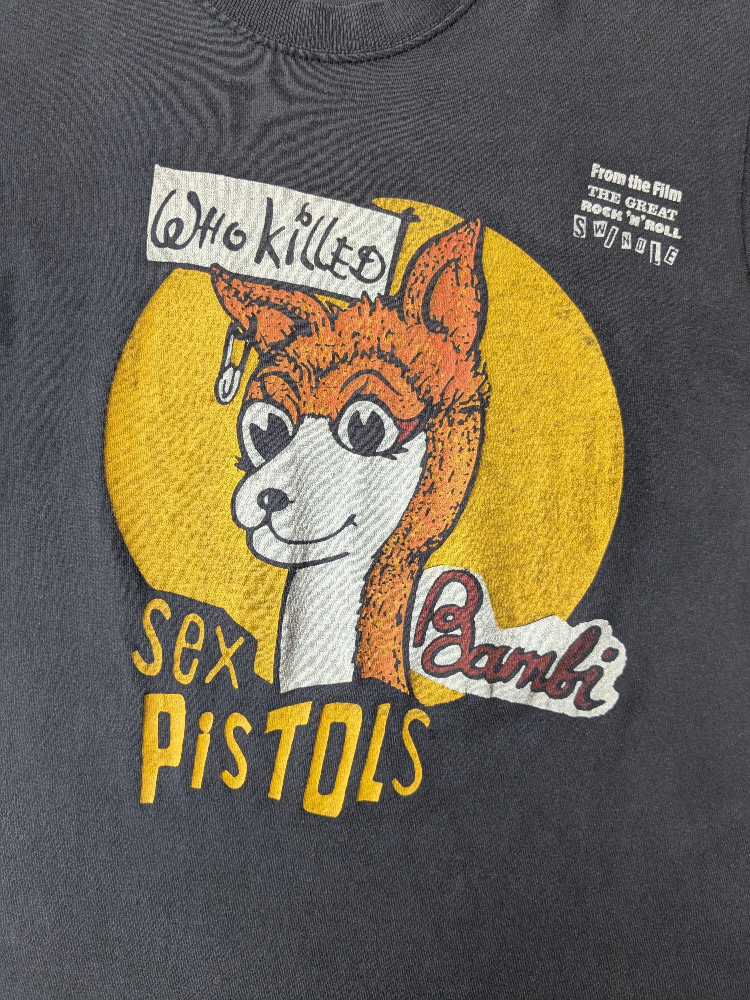 Vintage Vintage Sex Pistols who killed Bambi shirt Size US S / EU 44-46 / 1 - 2 Thumbnail