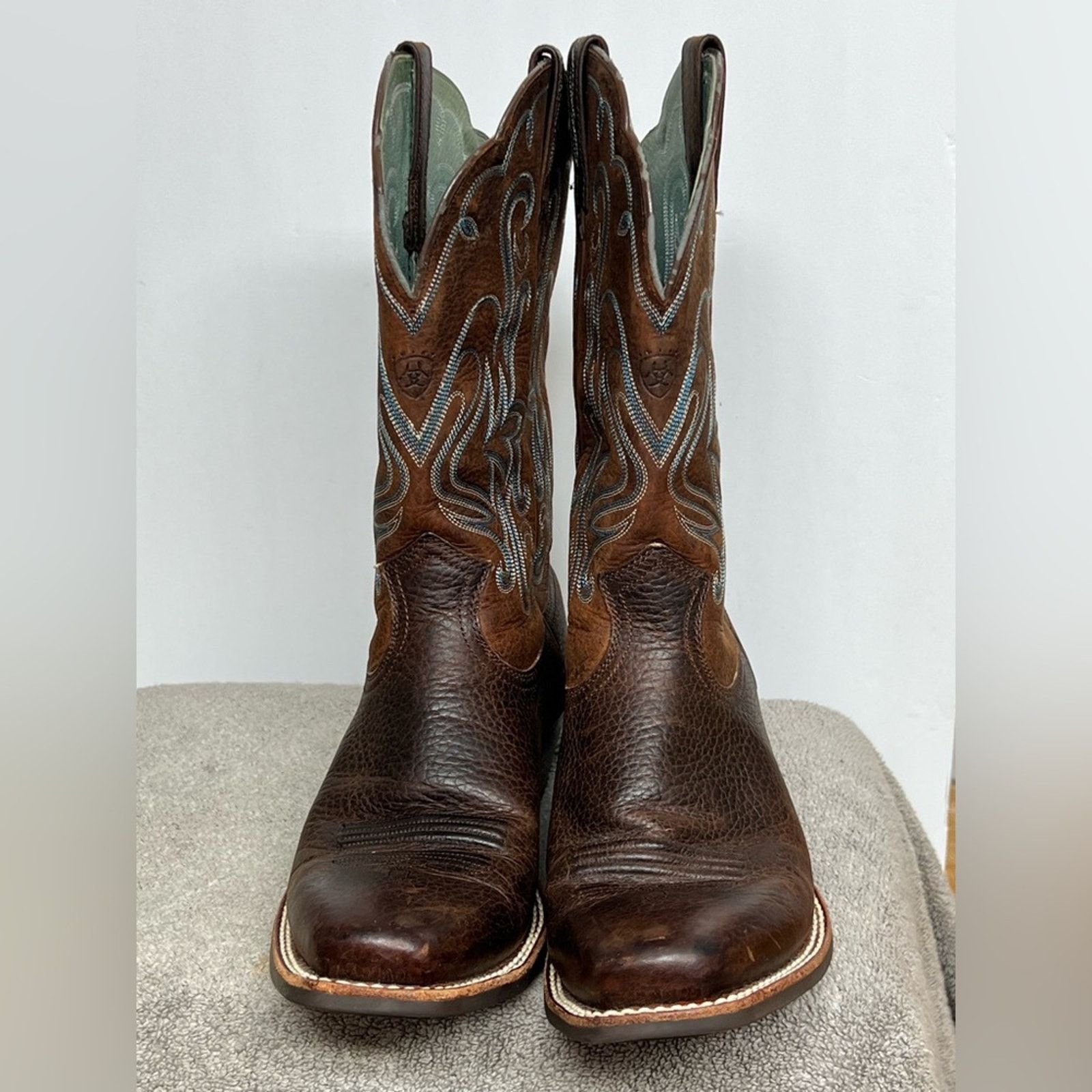 Ariat ARIAT Womens Legend Western Cowboy Boot Size 9.5B Brown NICE Size US 9.5 / IT 39.5 - 5 Thumbnail