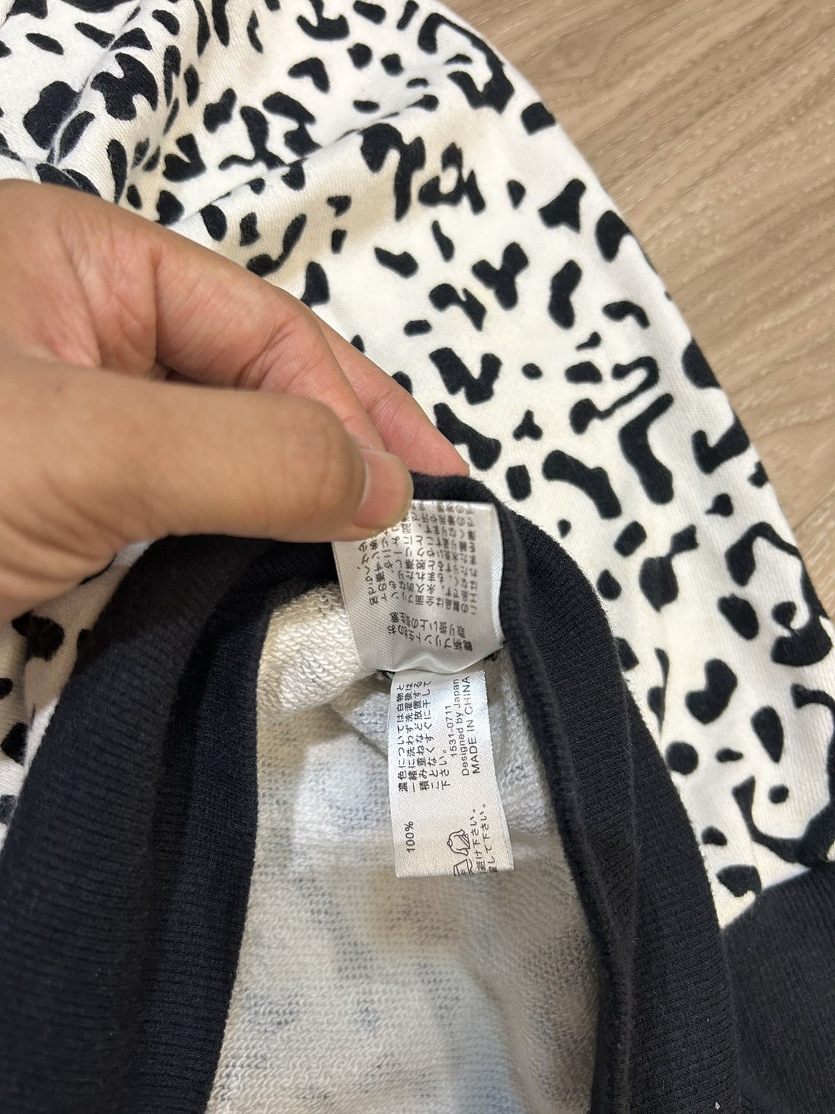 Japanese Brand Aimerfeel Archive Japan Leopard Print Full-Zip Hoodie Size US M / EU 48-50 / 2 - 7 Thumbnail