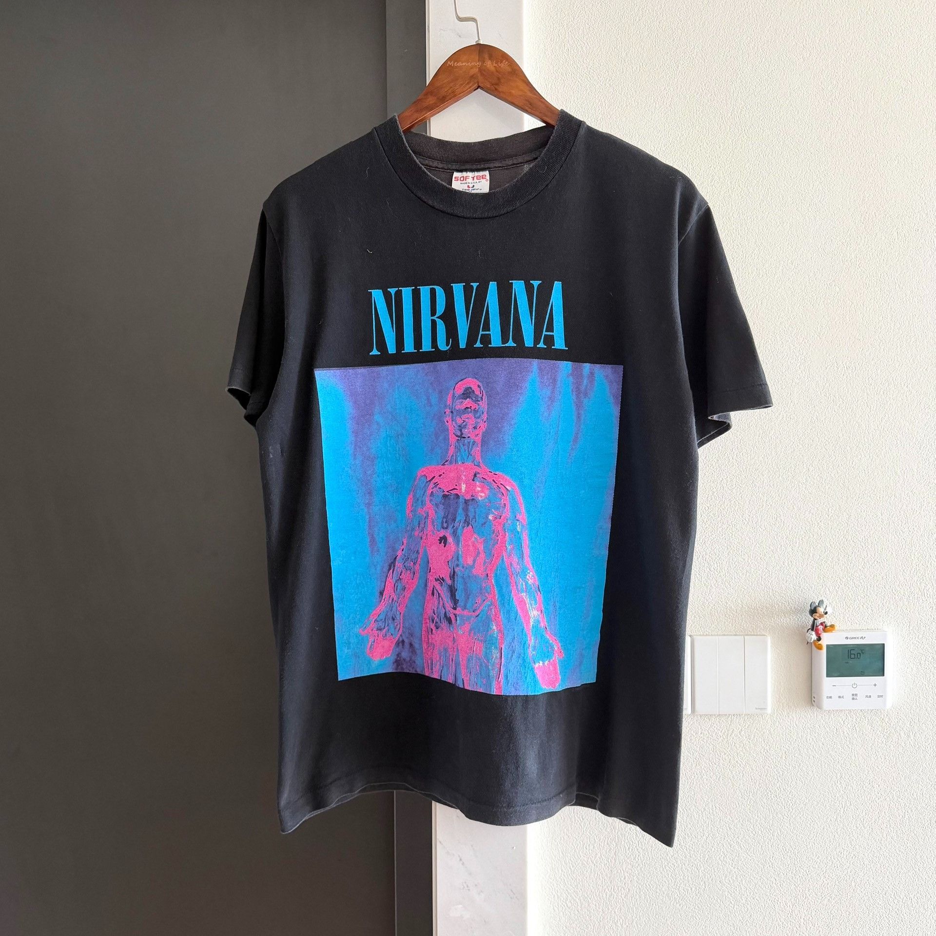 Vintage Vintage 1992 Nirvana Sliver T-shirt Size US M / EU 48-50 / 2 - 1 Thumbnail