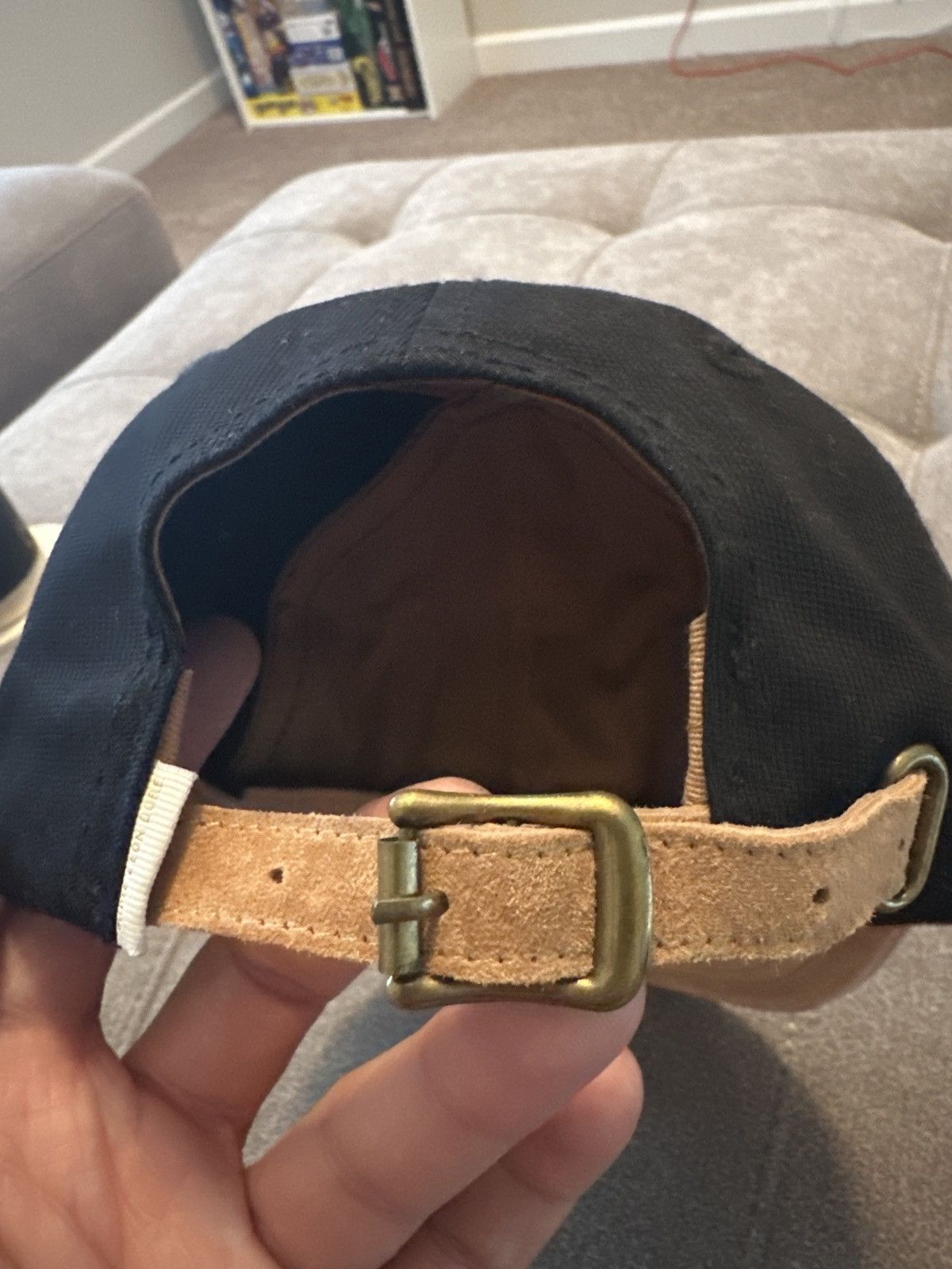 Aime Leon Dore Aime Leon Dore Script Logo Suede Hat Size ONE SIZE - 4 Thumbnail