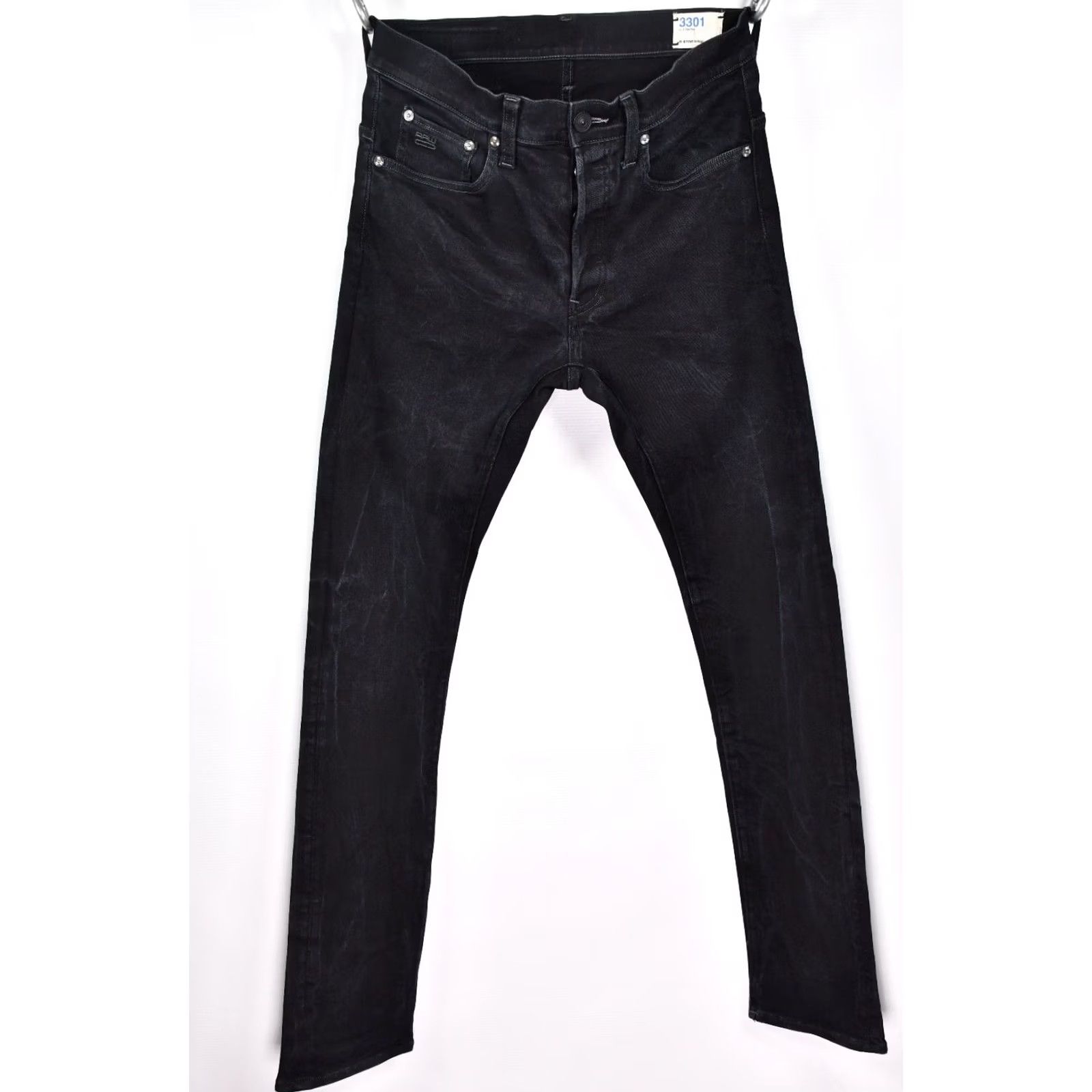 G-Star G-Star Raw 3301 Slim Jeans W32/L34 Mens Shirt? Size US 32 / EU 48 - 2 Thumbnail