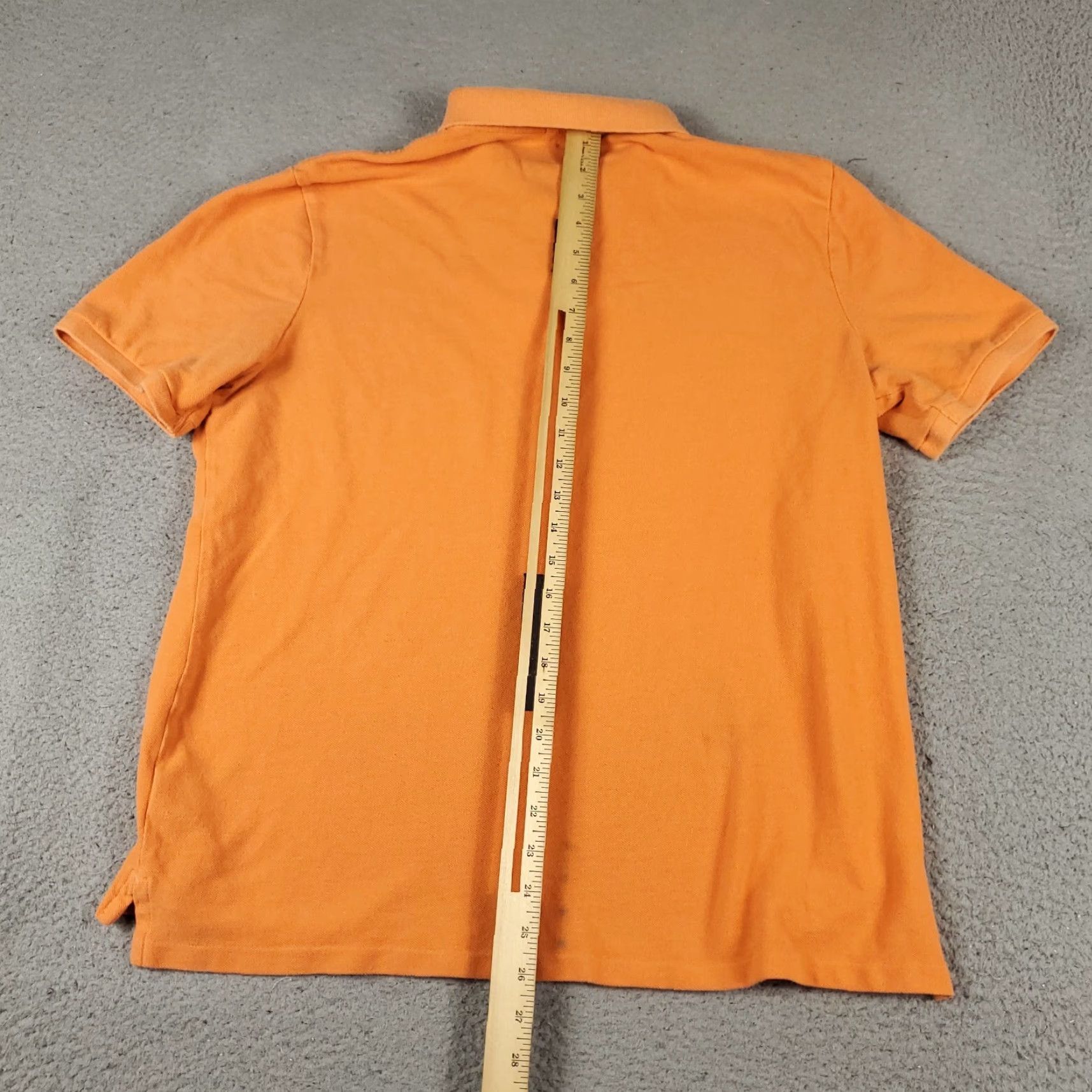 Ralph Lauren Ralph Lauren Polo Shirt Mens L Orange Pony Casual Short Sleeve Shirt Mens Orange Polo Short Sleeve Shirt Polo Size US L / EU 52-54 / 3 - 4 Thumbnail