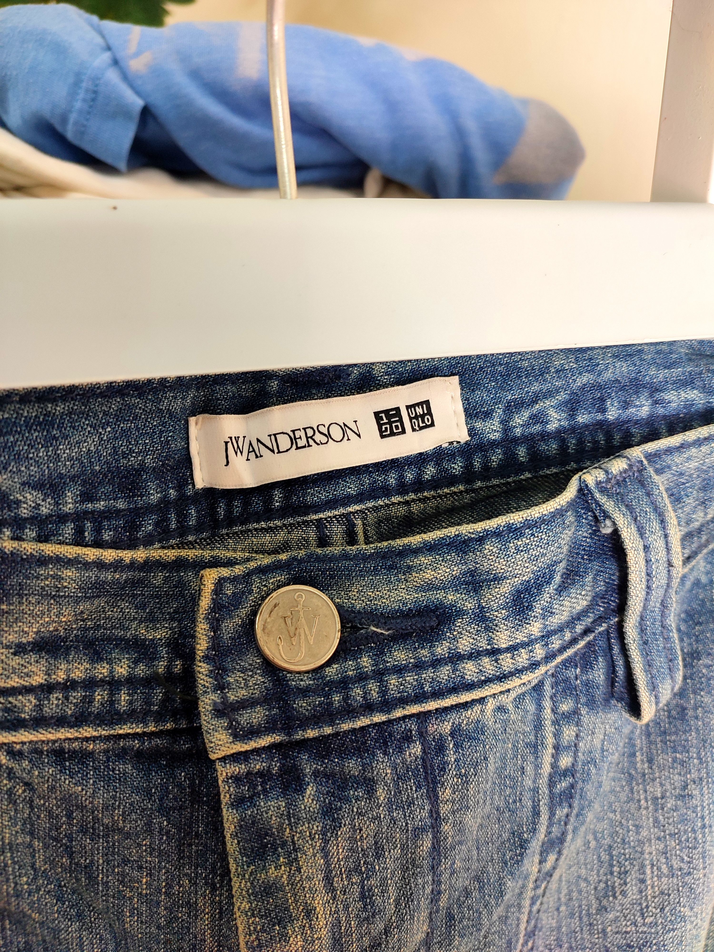 JW Anderson × Uniqlo 💥 Baggy 💥 Vintage J W Anderson Denim Size US 33 - 9 Thumbnail