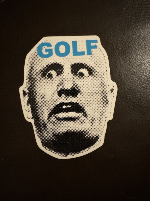 Golf Wang Mussolini Sticker | Grailed