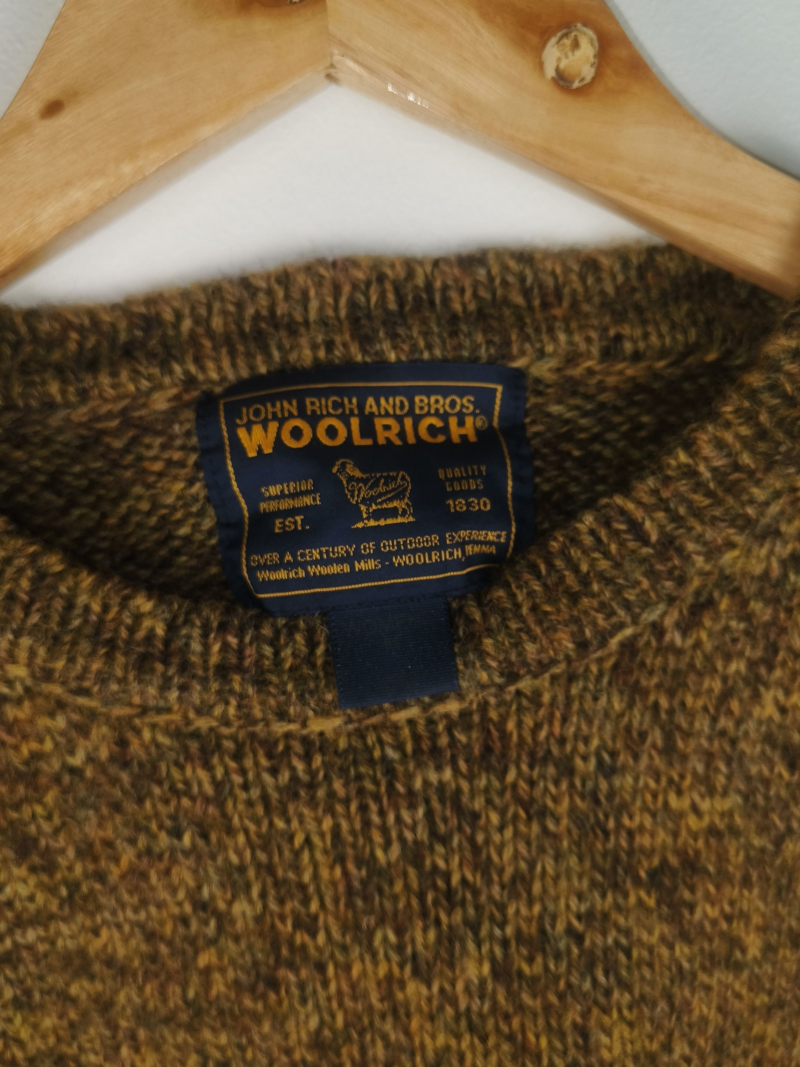 Woolrich Woolen Mills Woolrich Marled Crew Neck Sweater Size M / US 6-8 / IT 42-44 - 2 Thumbnail