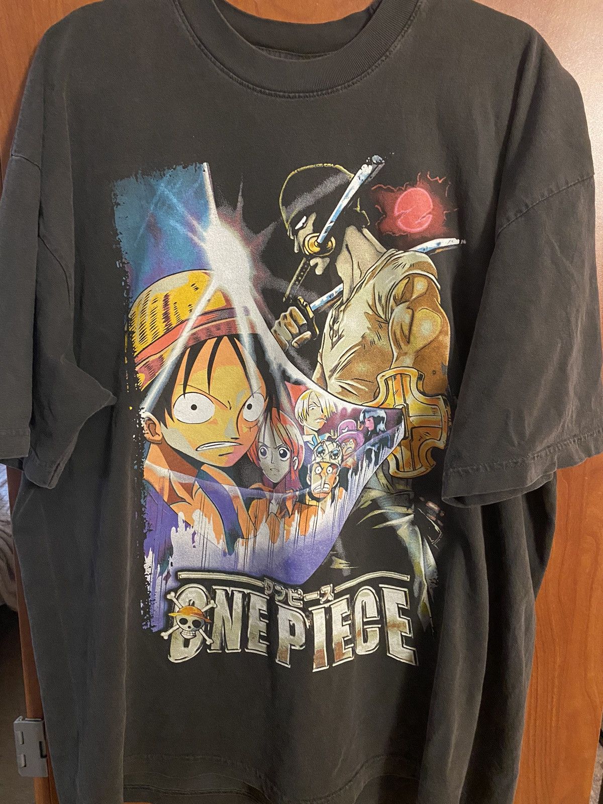 image of One Piece Vintage Shirt in Black, Men's (Size XL)