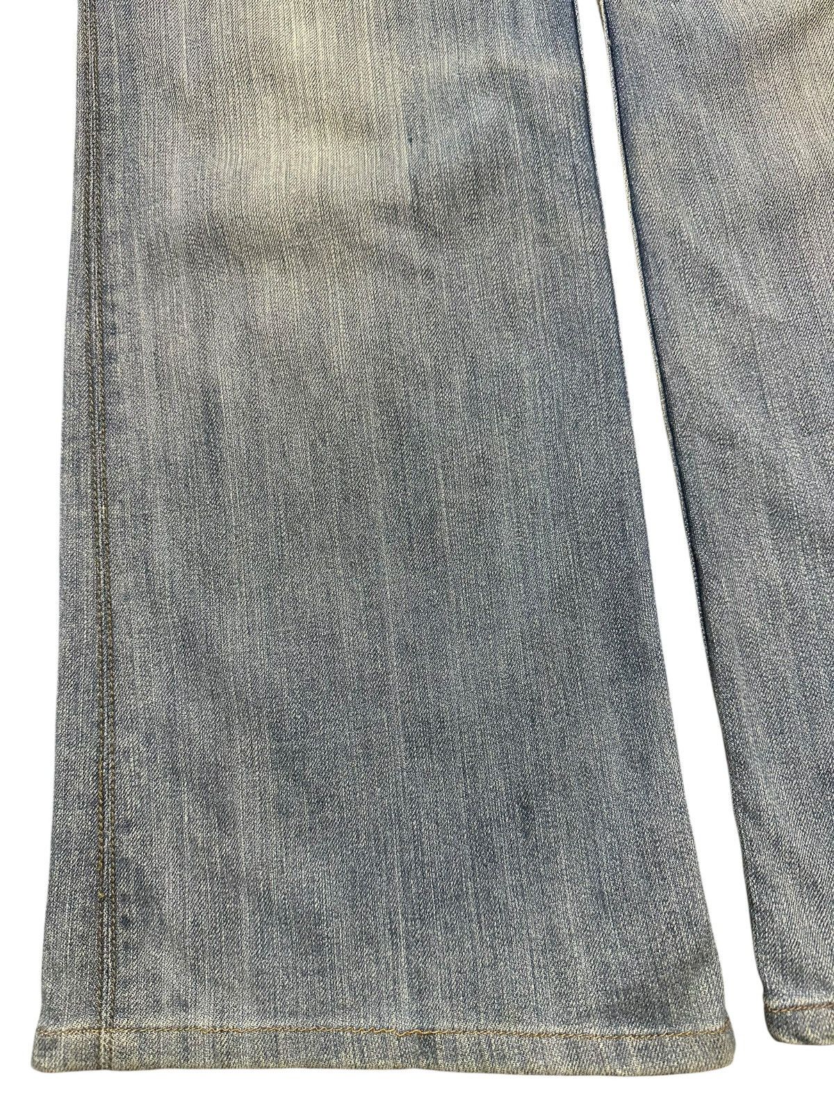 Japanese Brand Vintage Japanese Brand Blue Faded Wash Style Wide Leg Baggy Size US 30 / EU 46 - 7 Thumbnail