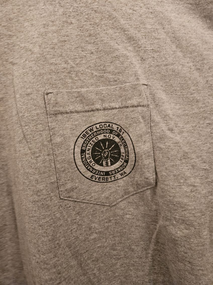 Other Electrical Union Vintage Graphic Pocket Bayside Tee Size US XXL / EU 58 / 5 - 3 Thumbnail