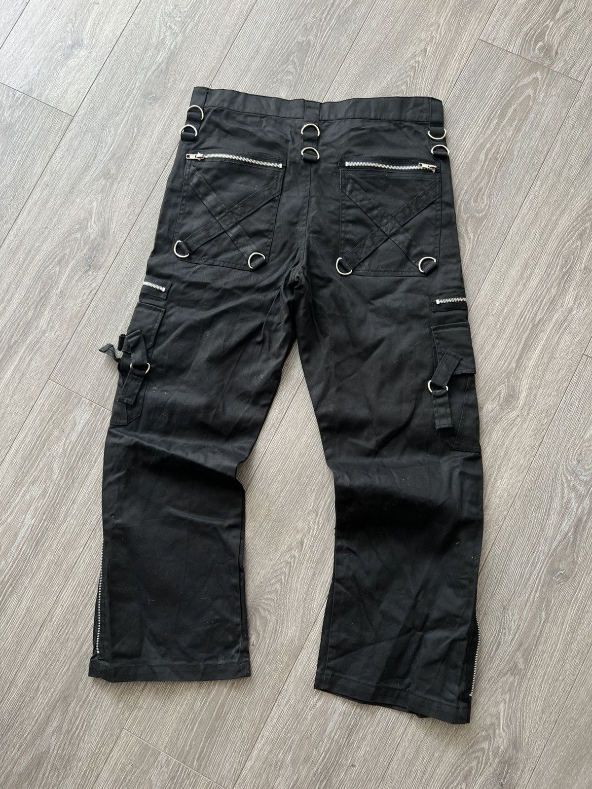 Japanese Brand Vintage Avant Garde Pants Y2K Bondage Gothic Size US 32 / EU 48 - 11 Thumbnail
