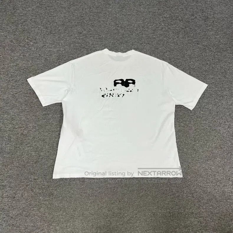 Balenciaga Balenciaga Graffiti Logo Short Sleeve T-Shirt Size US XL / EU 56 / 4 - 2 Thumbnail