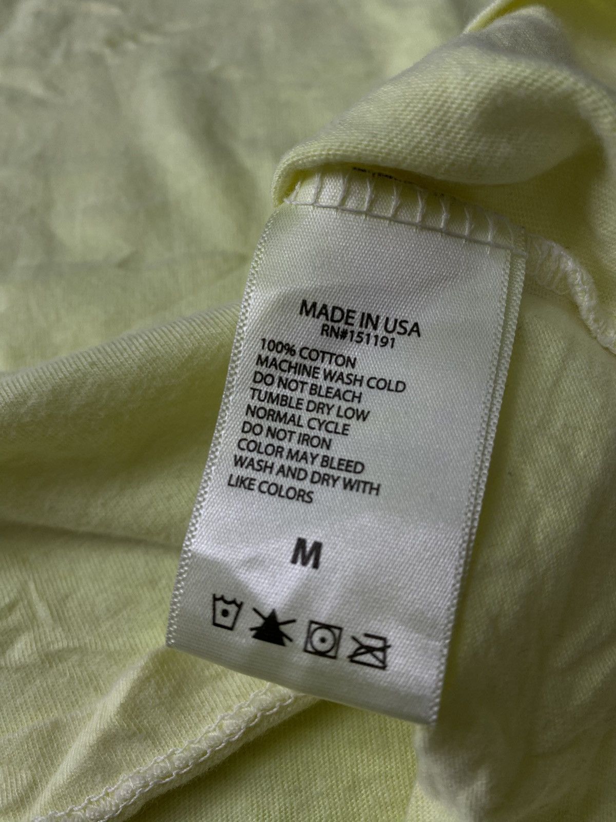 Band Tees × Kanye West CALABASAS LONG SLEEVE TEE. Size US M / EU 48-50 / 2 - 7 Thumbnail