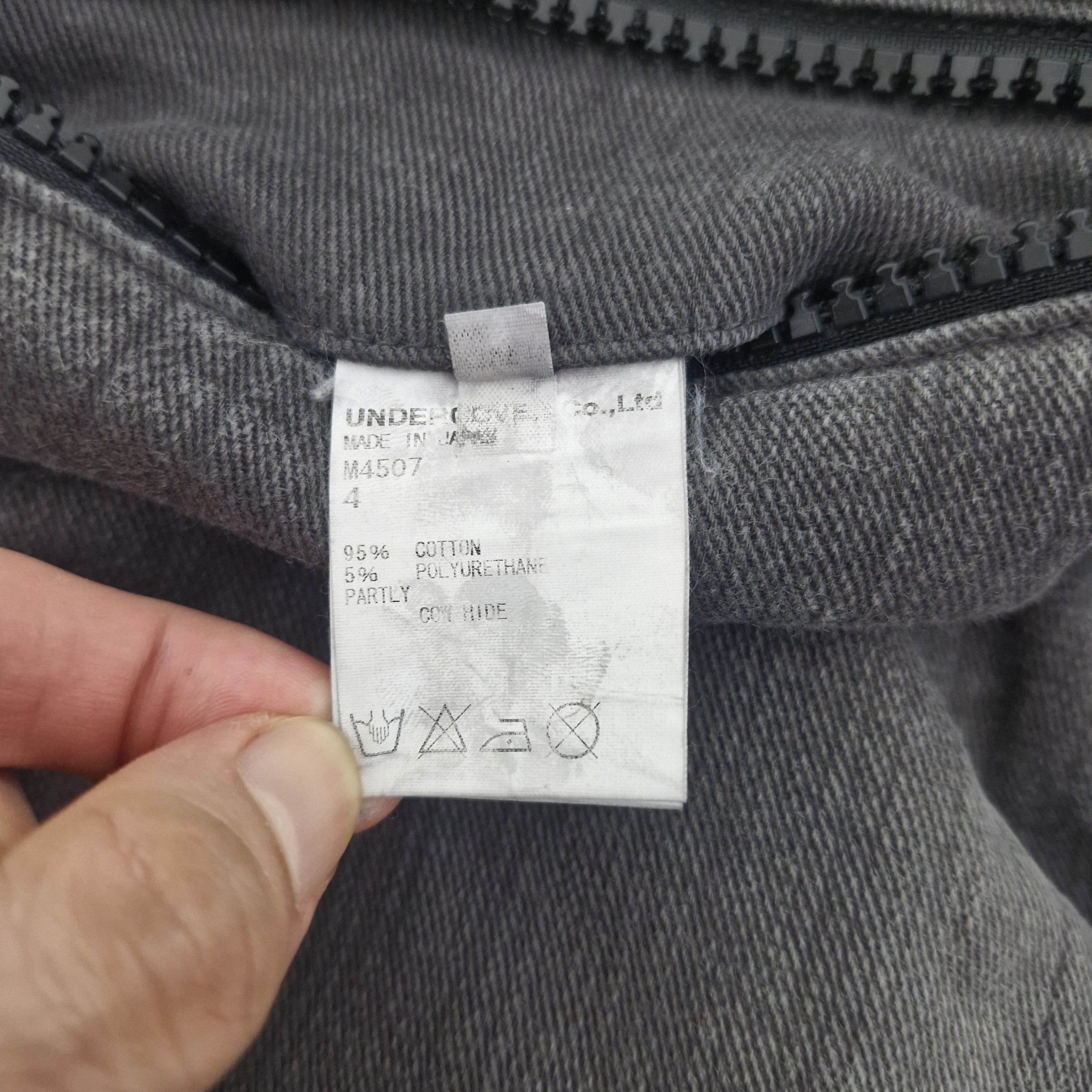 Undercover UNDERCOVER SS14 Psychocandy Distressed Zipper Denim Size US 32 / EU 48 - 8 Thumbnail