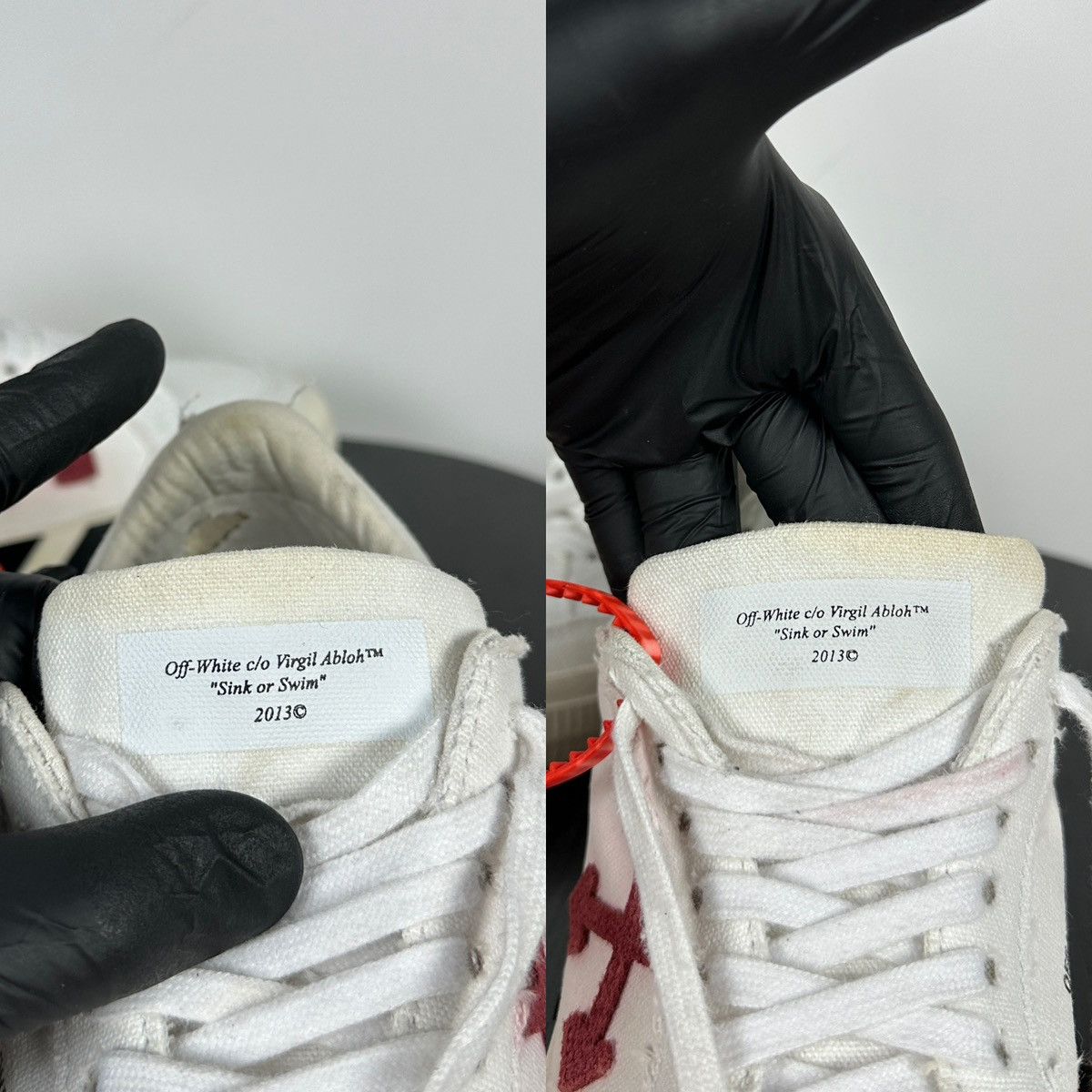 Off-White Off-White Vulcanized Virgil Abloh Low Top Sneakers Size US 8 / IT 38 - 21 Thumbnail