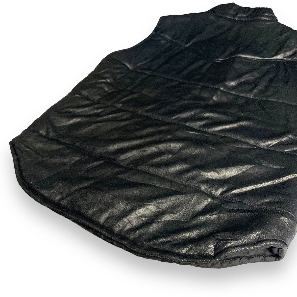 If Six Was Nine × Japanese Brand × Journal Standard 🇯🇵 JOURNAL STANDARD LEATHER PUFFER VEST Size US S / EU 44-46 / 1 - 5 Thumbnail