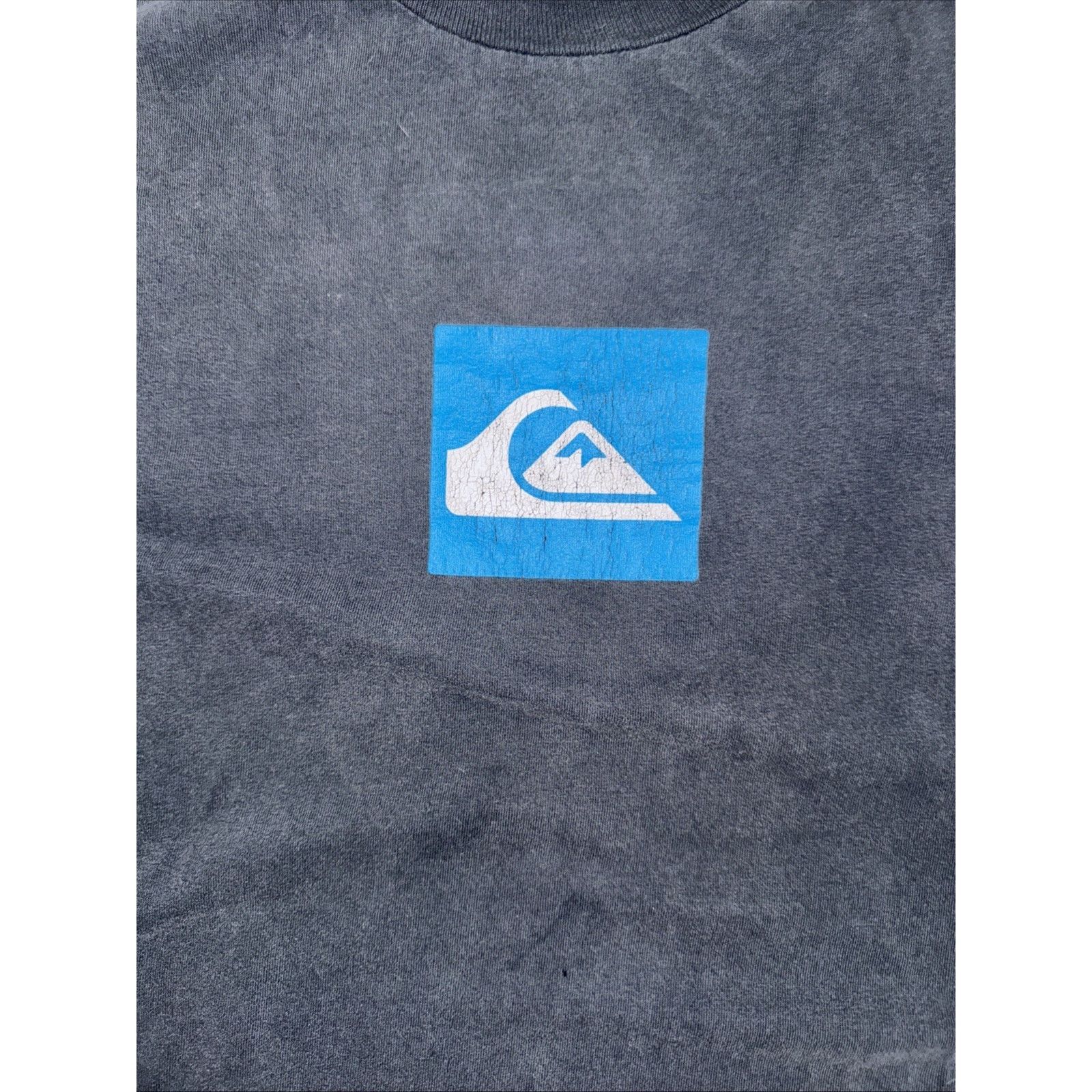 Quiksilver × Vintage Vintage Quiksilver Surf Box Logo Long Sleeve T-Shirt Black Size US XL / EU 56 / 4 - 2 Thumbnail