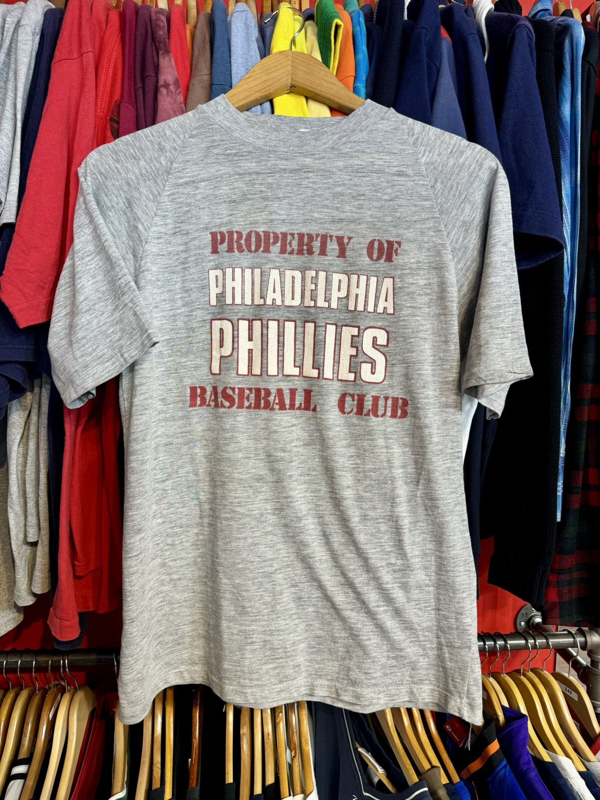 MLB × Vintage 1980’s Vintage Philadelphia Phillies MLB T-Shirt Size US M / EU 48-50 / 2 - 1 Thumbnail
