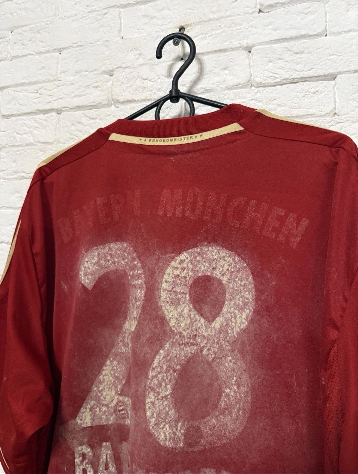 Adidas Adidas Bayern Munich 11 Home Jersey #28 BADSTUBER Football Size US XXL / EU 58 / 5 - 8 Thumbnail