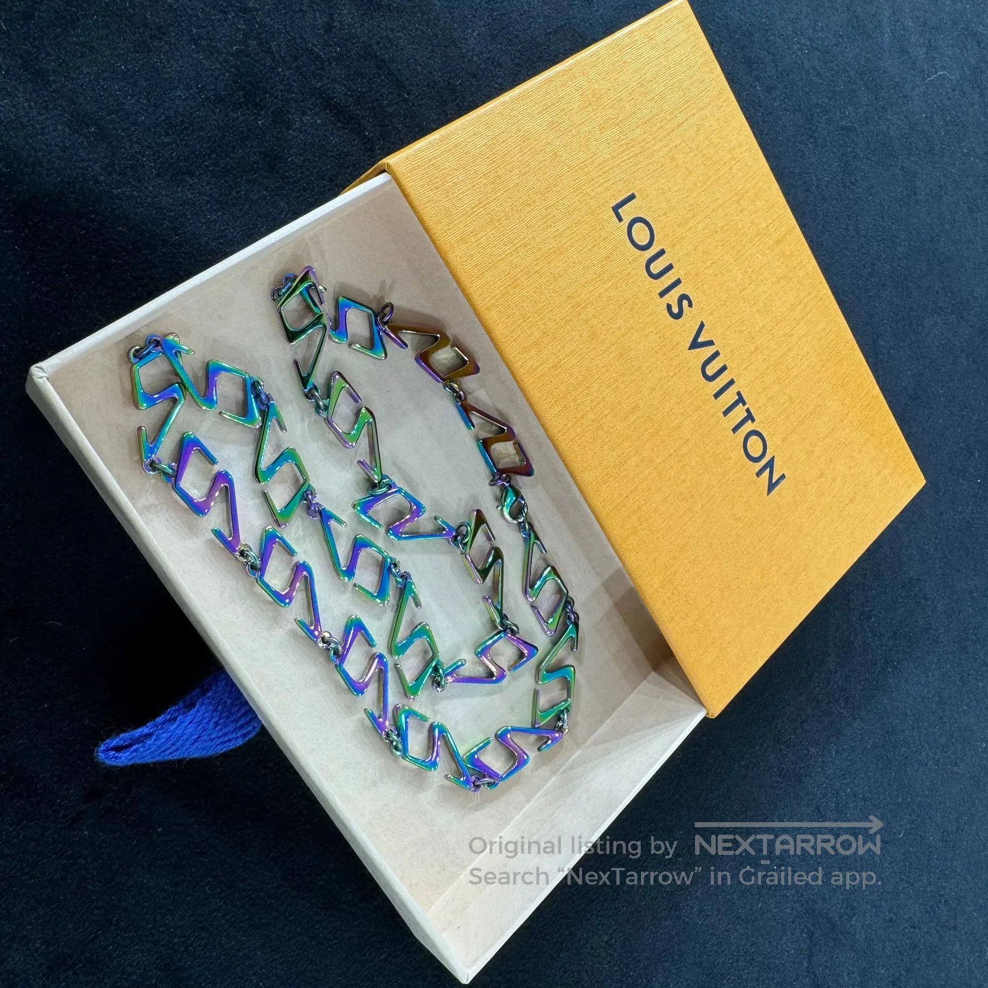 Louis Vuitton Louis Vuitton 2054 Lightning Necklace. Size ONE SIZE - 5 Thumbnail