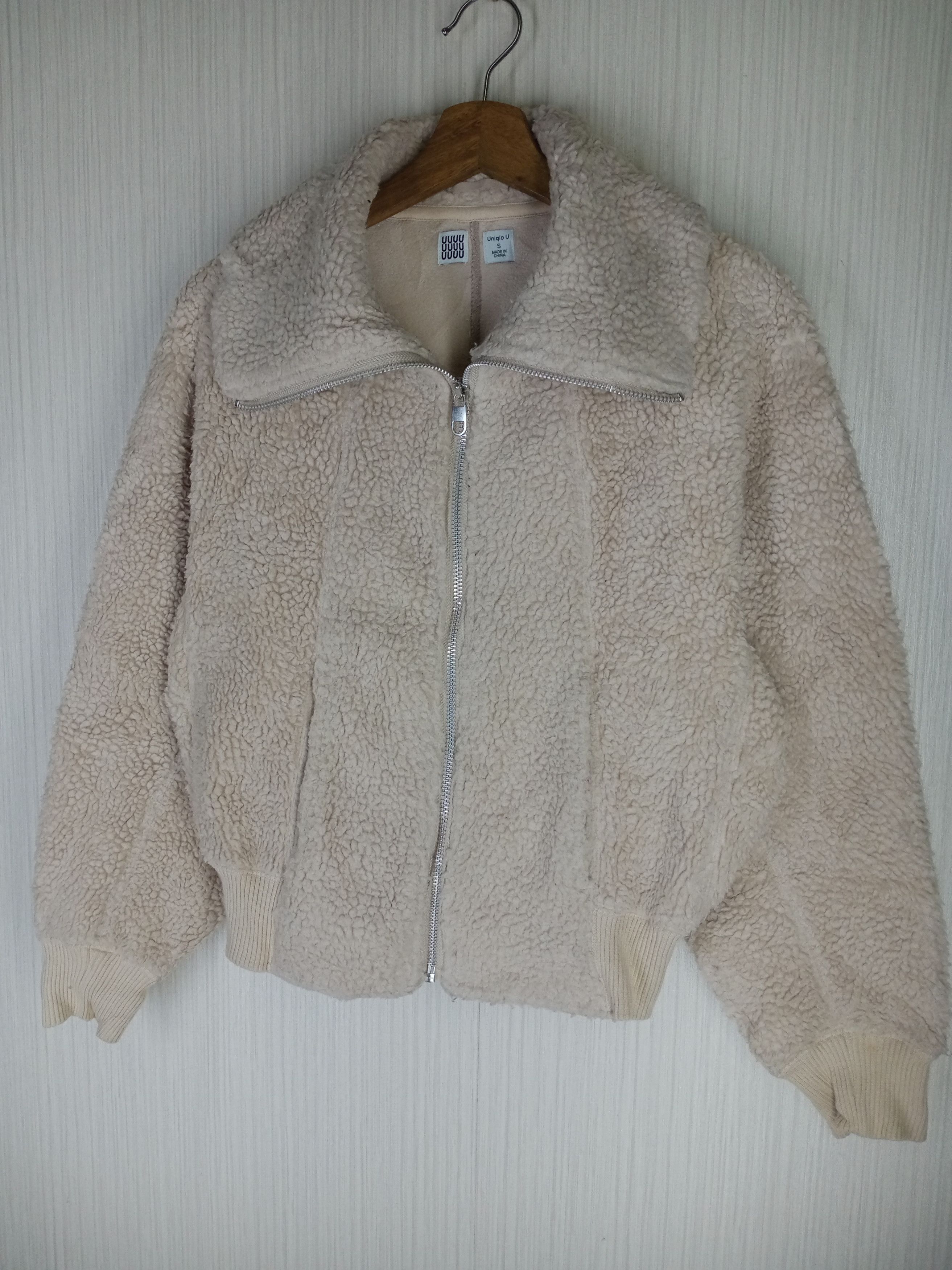 Undercover × Uniqlo Rare Uniqlo Undercover Deep Pile Fleece Bomber Jacket Size US S / EU 44-46 / 1 - 3 Thumbnail