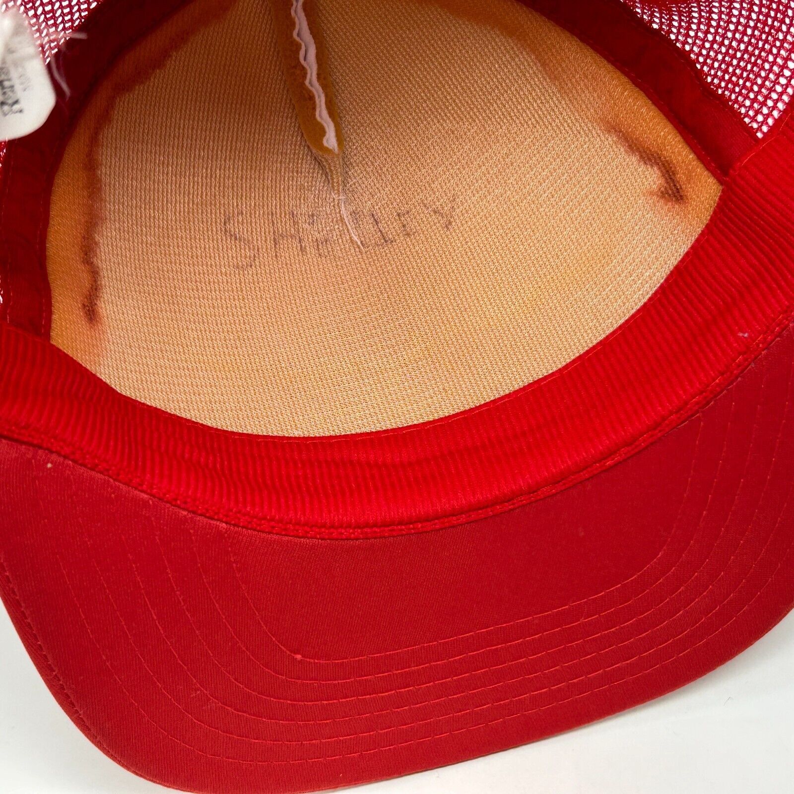 Vintage SPEBSQSA Barbershop Harmony Society Trucker Hat Cap Red Size ONE SIZE - 5 Thumbnail