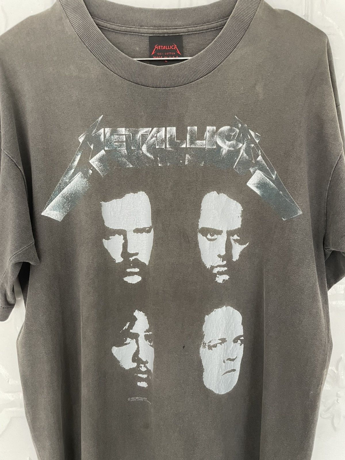 Vintage Metallica Black Album 1991 Japan tour Size US L / EU 52-54 / 3 - 2 Thumbnail