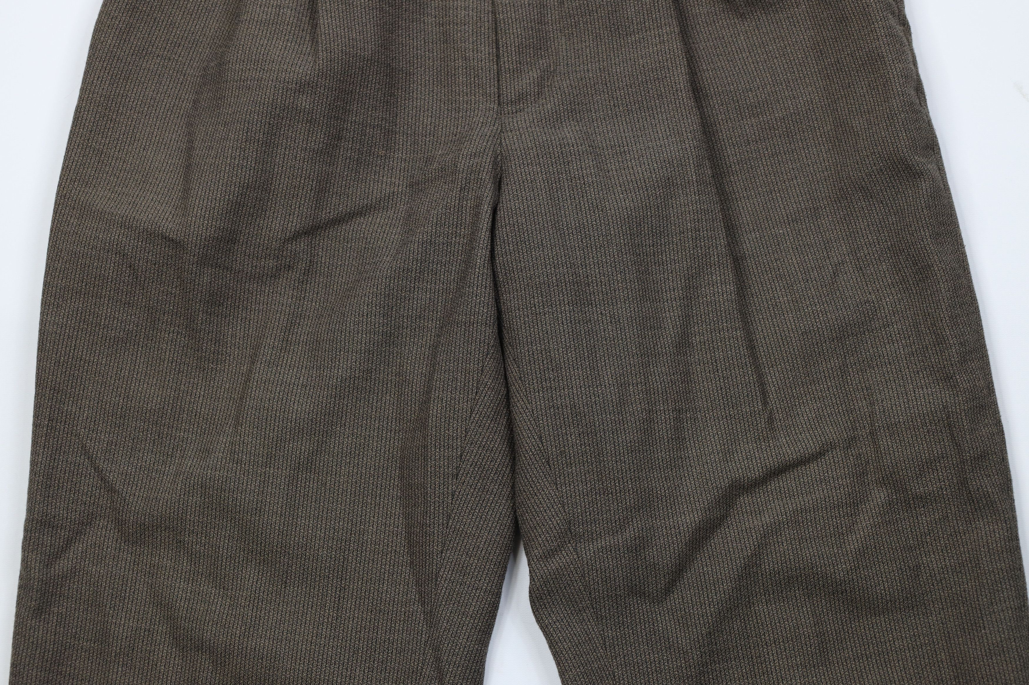 Vintage Vintage 90s Streetwear Ribbed Knit Wide Leg Chino Pants Size US 34 / EU 50 - 3 Thumbnail