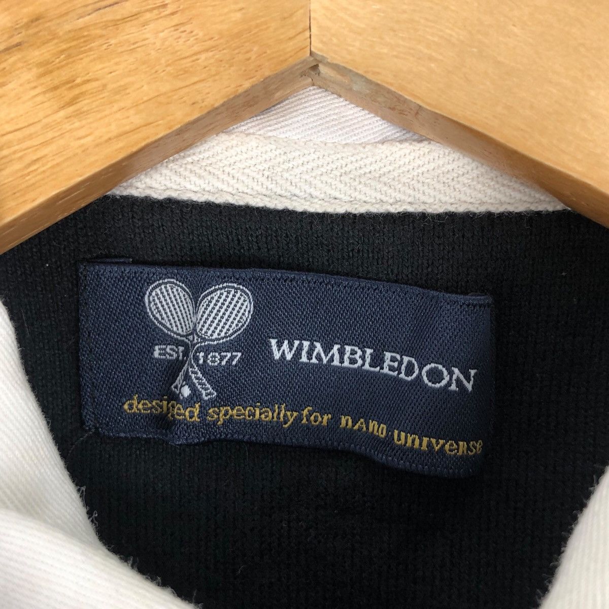 NANO universe WIMBLEDON Tennis Polos Nano Universe Size M Japanese Brand Size US S / EU 44-46 / 1 - 5 Thumbnail