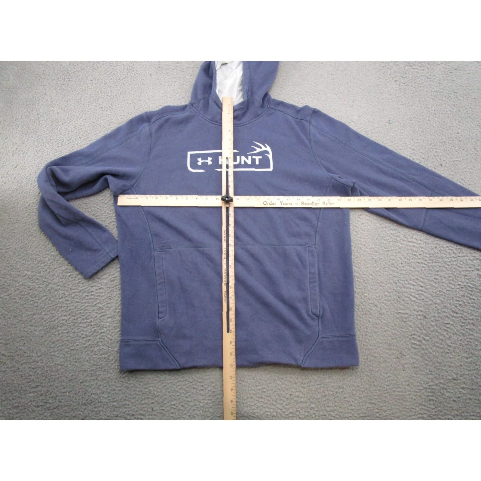 Under Armour Under Armour Hoodie Mens Blue Pullover Shirt Type Hooded Winter All Seasons Hunting Outdoors Sports Sleeves Long Sleeve Size L Mens Blue Hoodie Size US L / EU 52-54 / 3 - 5 Thumbnail