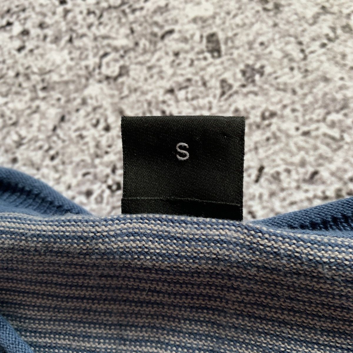Hugo Boss Hugo Boss Sweater Cotton Striped Blue&Gray Slim Fit Designer Size US S / EU 44-46 / 1 - 5 Thumbnail