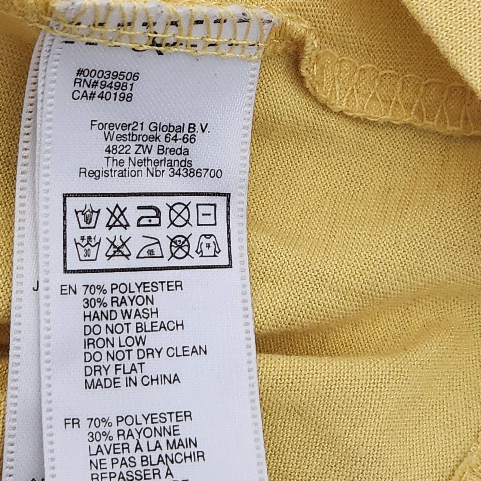 Forever 21 Forever 21 Yellow Brown Metal Circles Tank Top 2X Plus Size XXL / US 16-18 / IT 52-54 - 4 Thumbnail