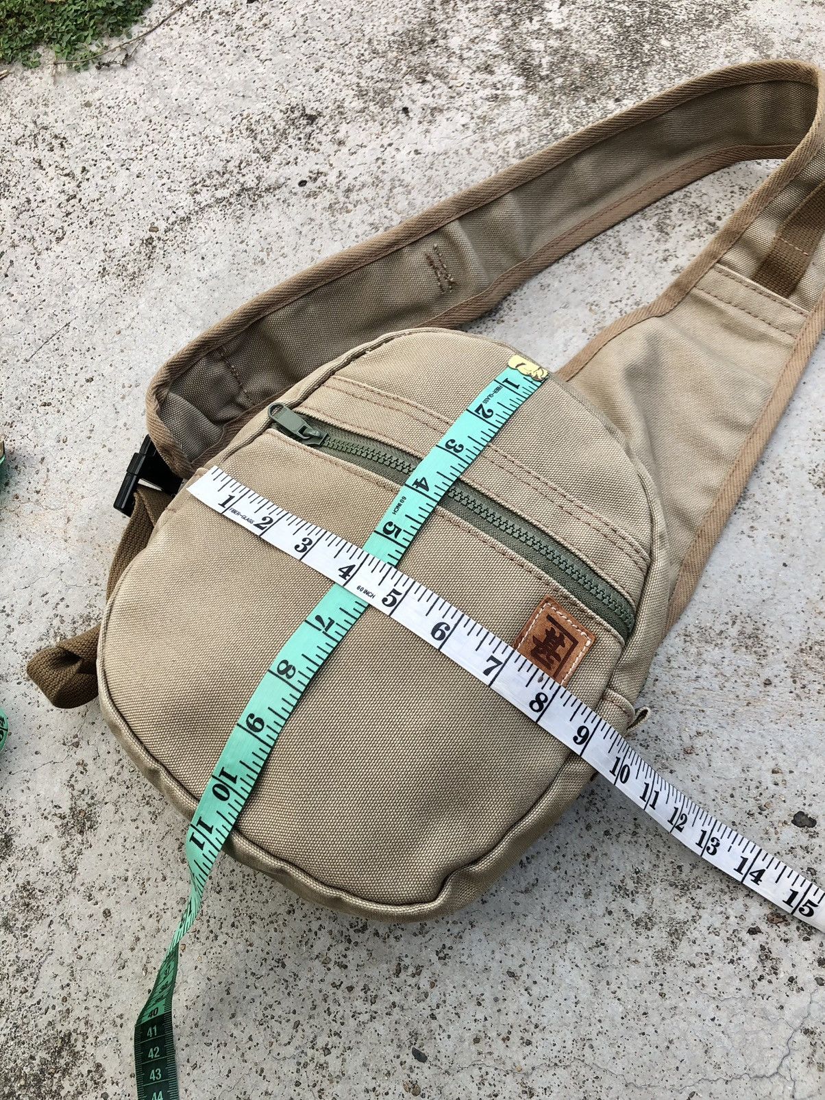 Japanese Brand HARD CANVAS CROSSBODYBAG Y2K STYLE Size ONE SIZE - 10 Thumbnail