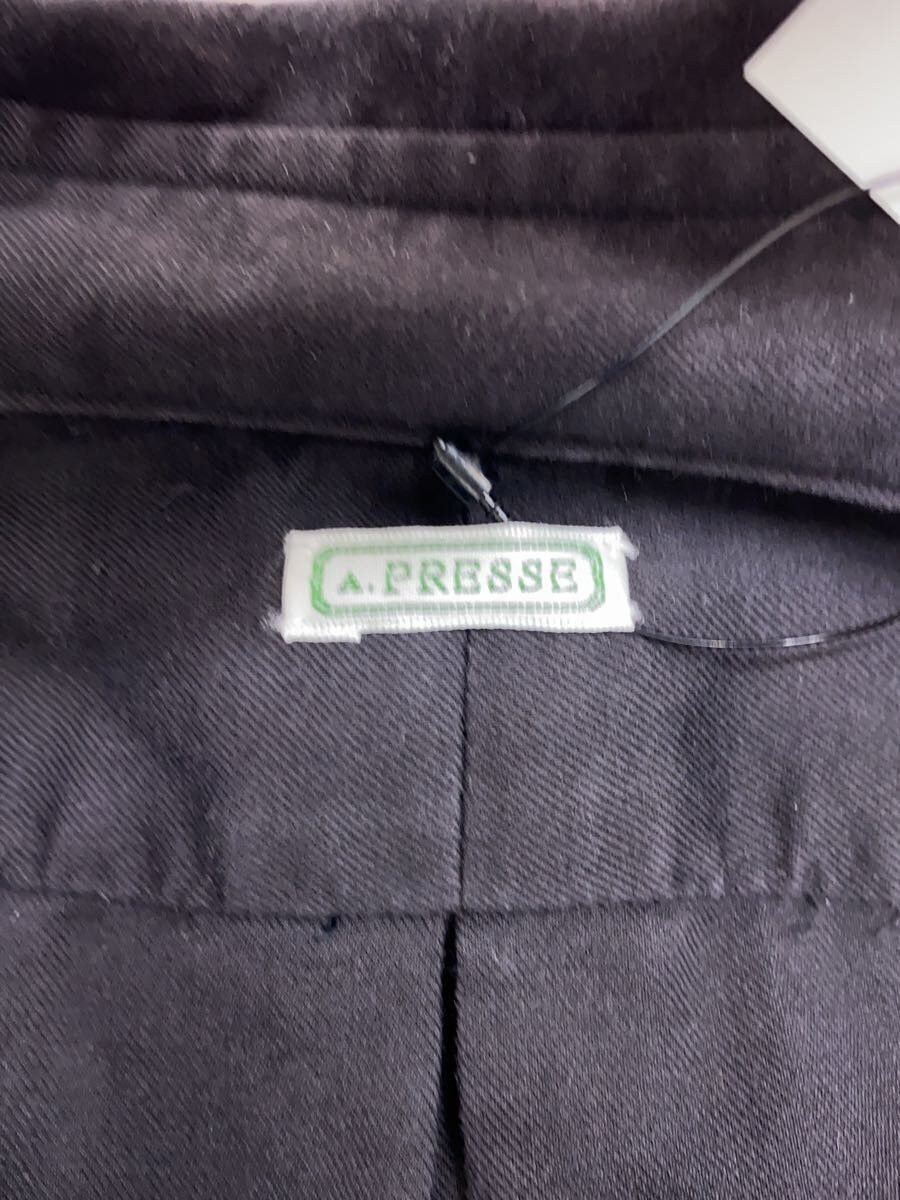 A.PRESSE Black Cotton 25ss Size US L / EU 52-54 / 3 - 3 Thumbnail