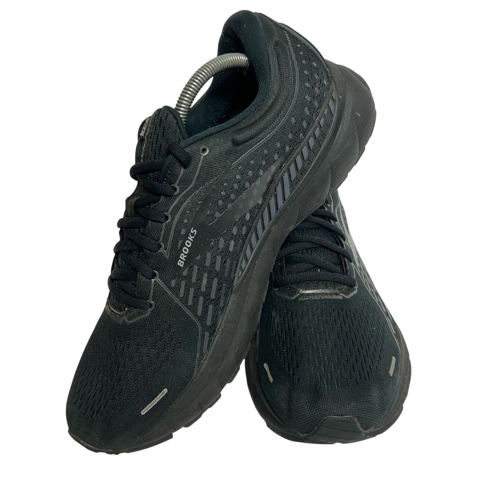 Brooks Brooks Adrenaline GTS 21 Solid Black Athletic Running Shoes Size US 11 / EU 44 - 3 Thumbnail